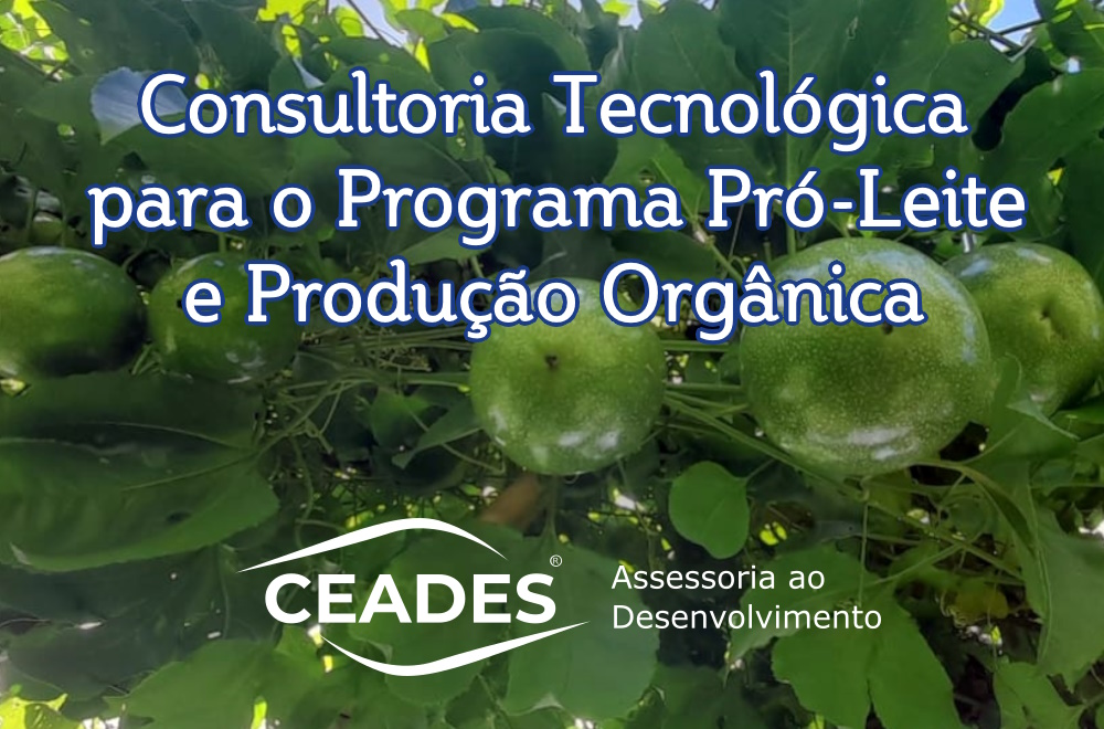Consultoria Tecnológica para o Programa Pró-Leite e Produção Orgânica