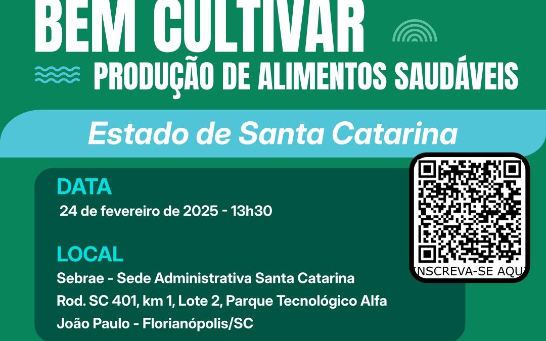 Sebrae e governo federal lançam projeto para gerar renda e emprego no campo