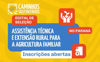 Edital 01/2026 – Profissionais de ciências agrárias para o projeto Caminhos Sustentáveis
