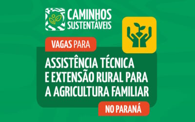 Vagas para profissionais de assistência técnica e extensão rural no Paraná